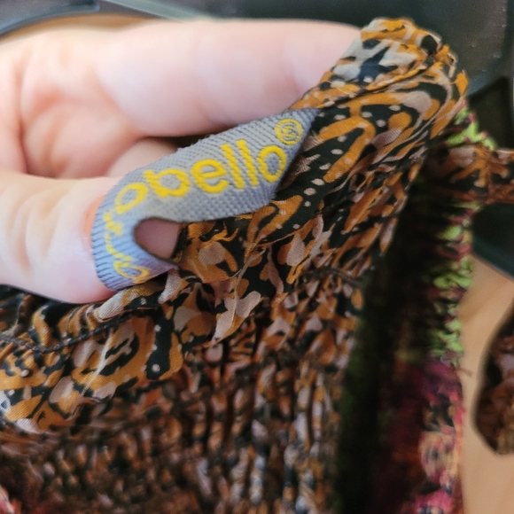 Portobello vintage Satin Midi Dress - Picture 3 of 5